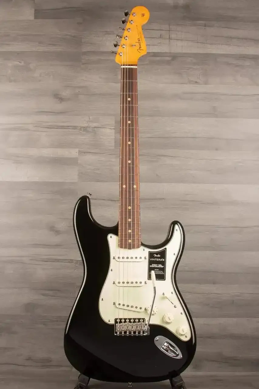 Fender Vintera® III Early '60s Stratocaster®, Rosewood Fingerboard, Black - MusicStreet