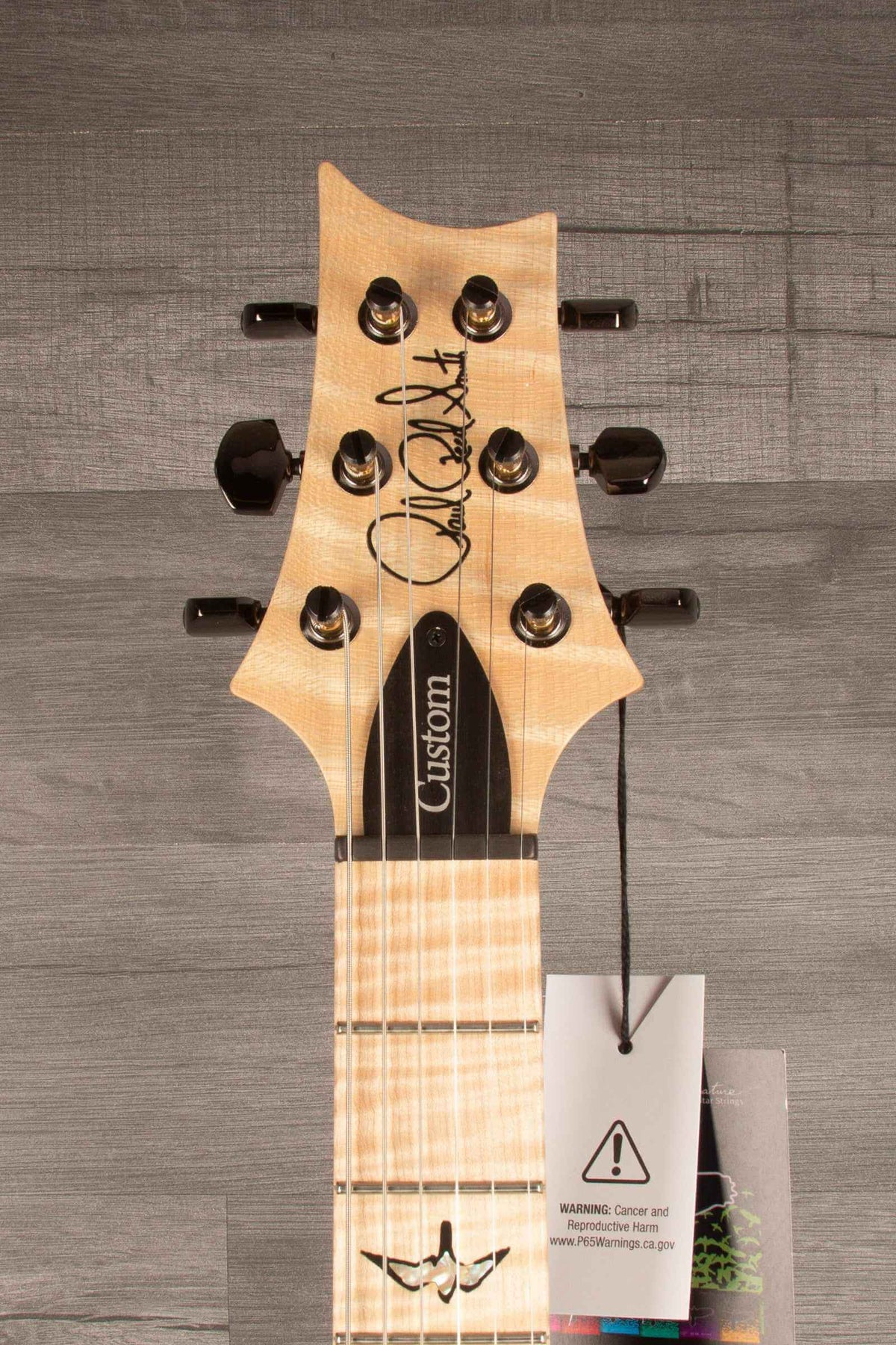 PRS Wood Library Custom 24 Purple Smoke Burst s#0315124