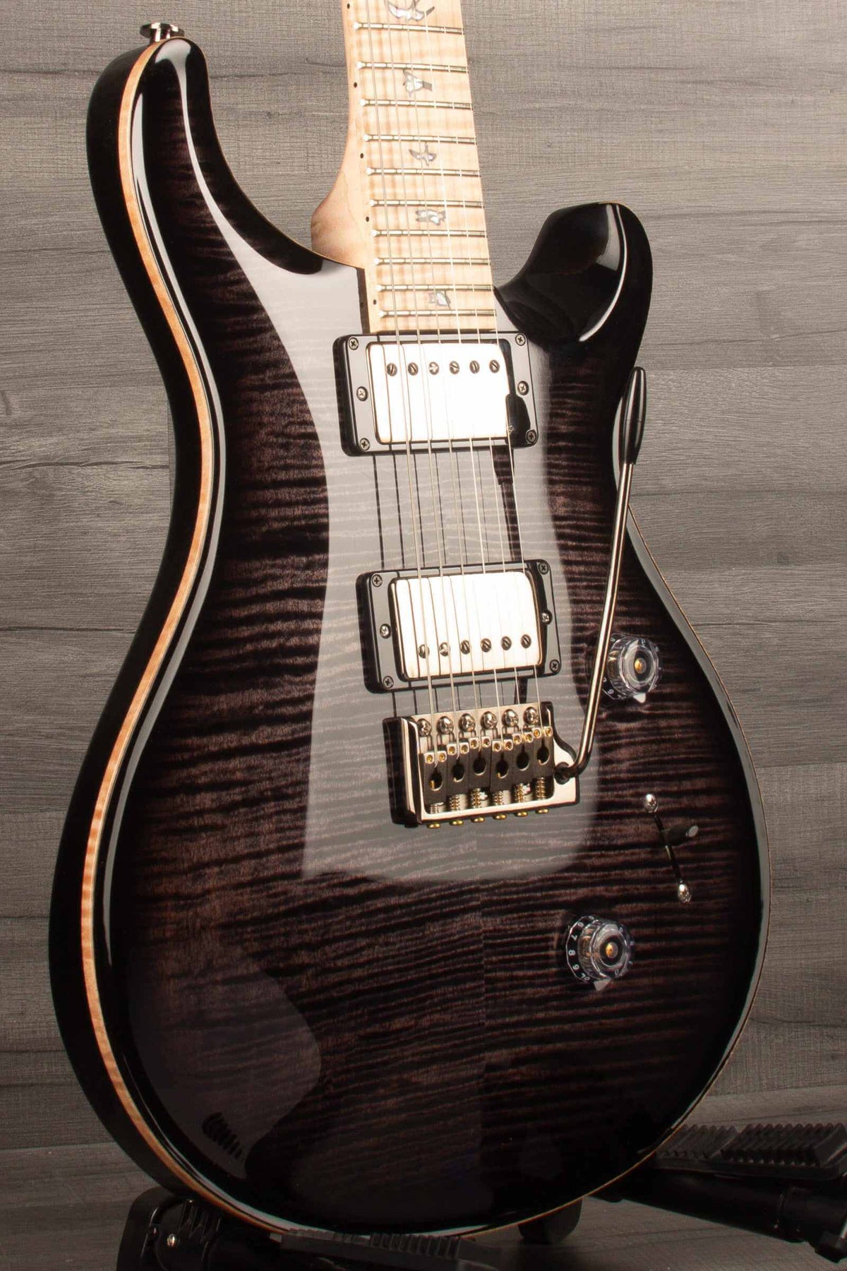 PRS Wood Library Custom 24 Purple Smoke Burst s#0315124