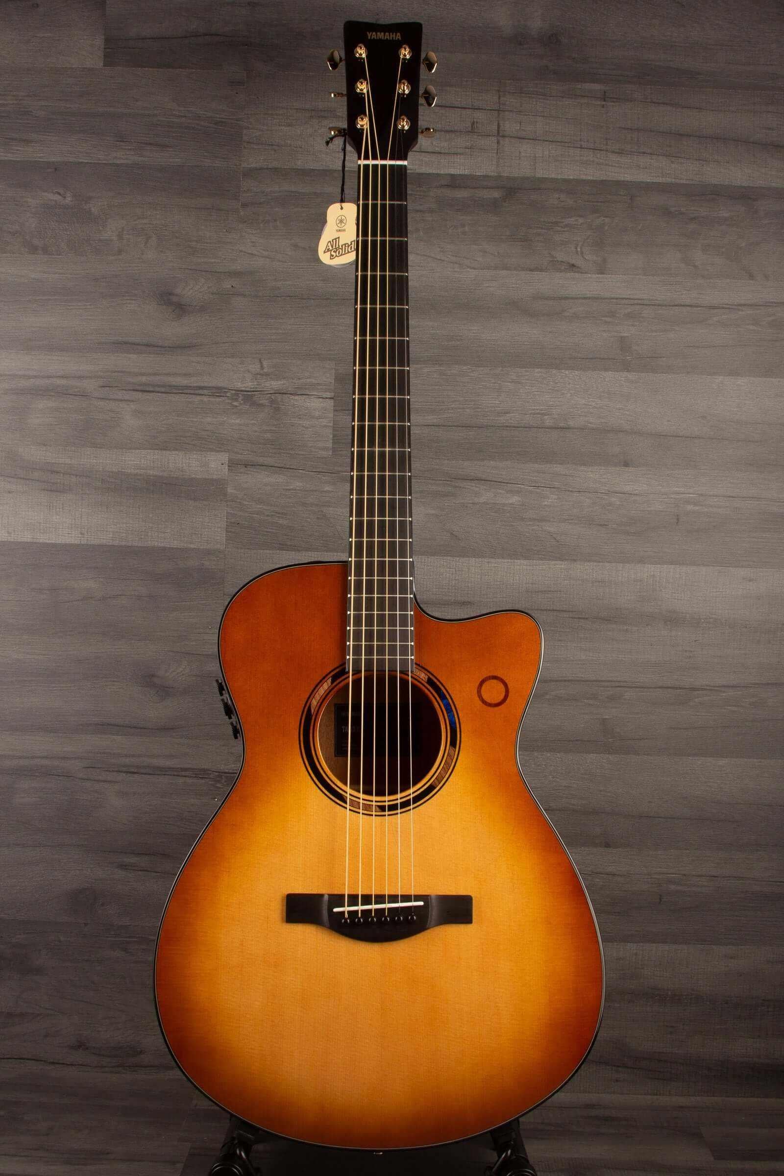 Yamaha TAG3C TransAcoustic Guitar - Sandburst