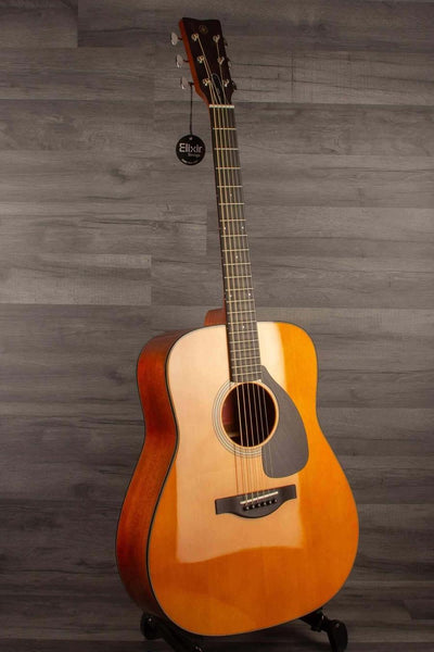 Yamaha FG5G - Acoustic Guitar showcasing high-quality tonewoods and elegant design.