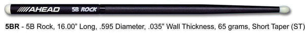 Ahead 5B Rock Drumsticks (St)