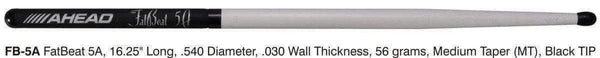 Ahead Fat Beat 5A Drum Sticks