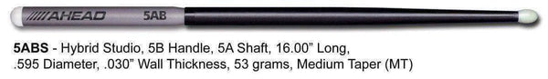 Ahead Hybrid Studio Drumsticks (Mt)