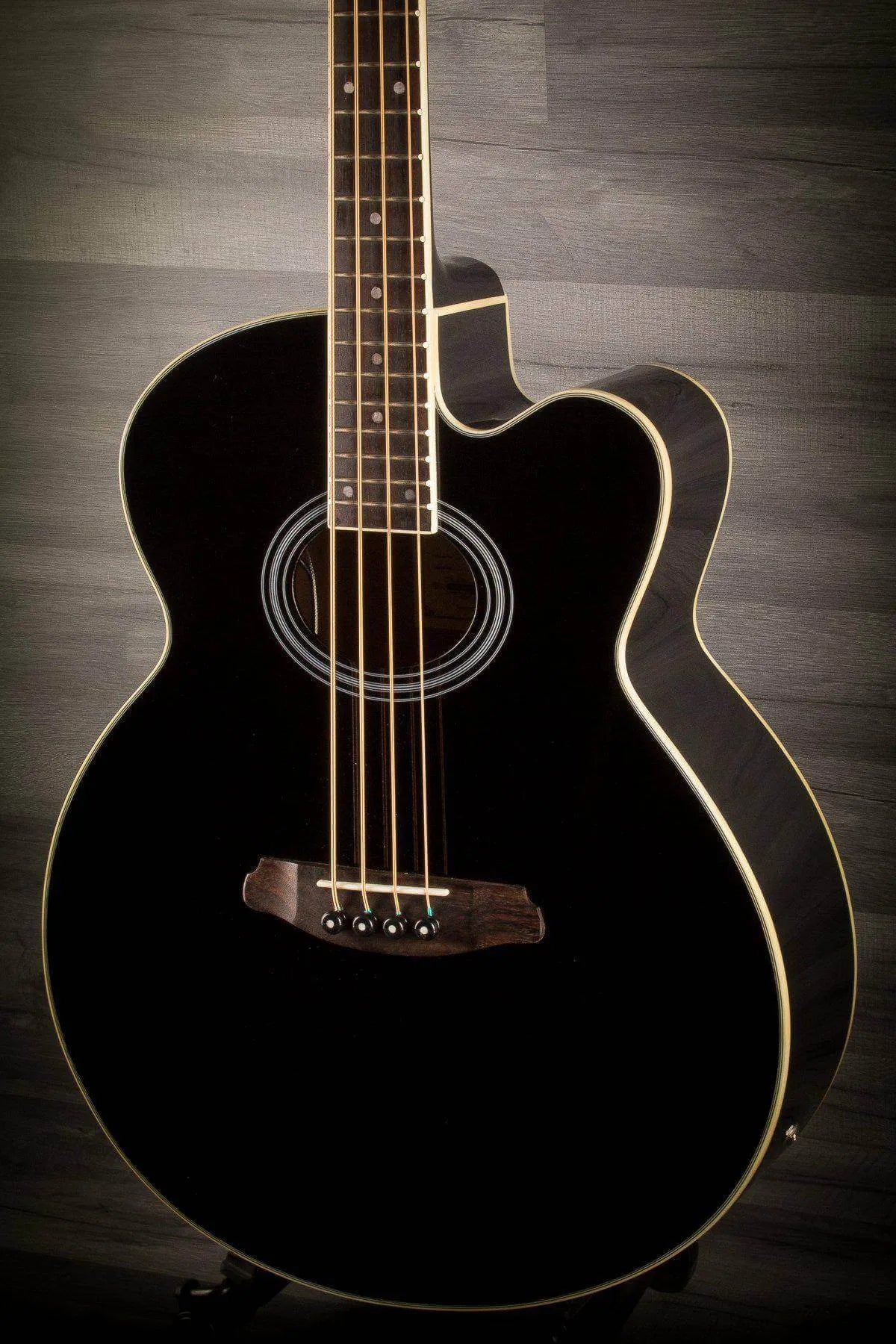 Aria Feb-30M Black Acoustic - Bass Guitar