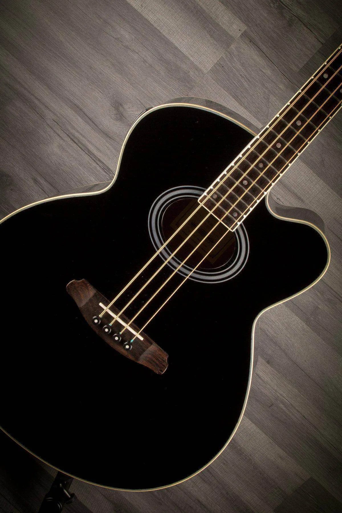Aria Feb-30M Black Acoustic - Bass Guitar