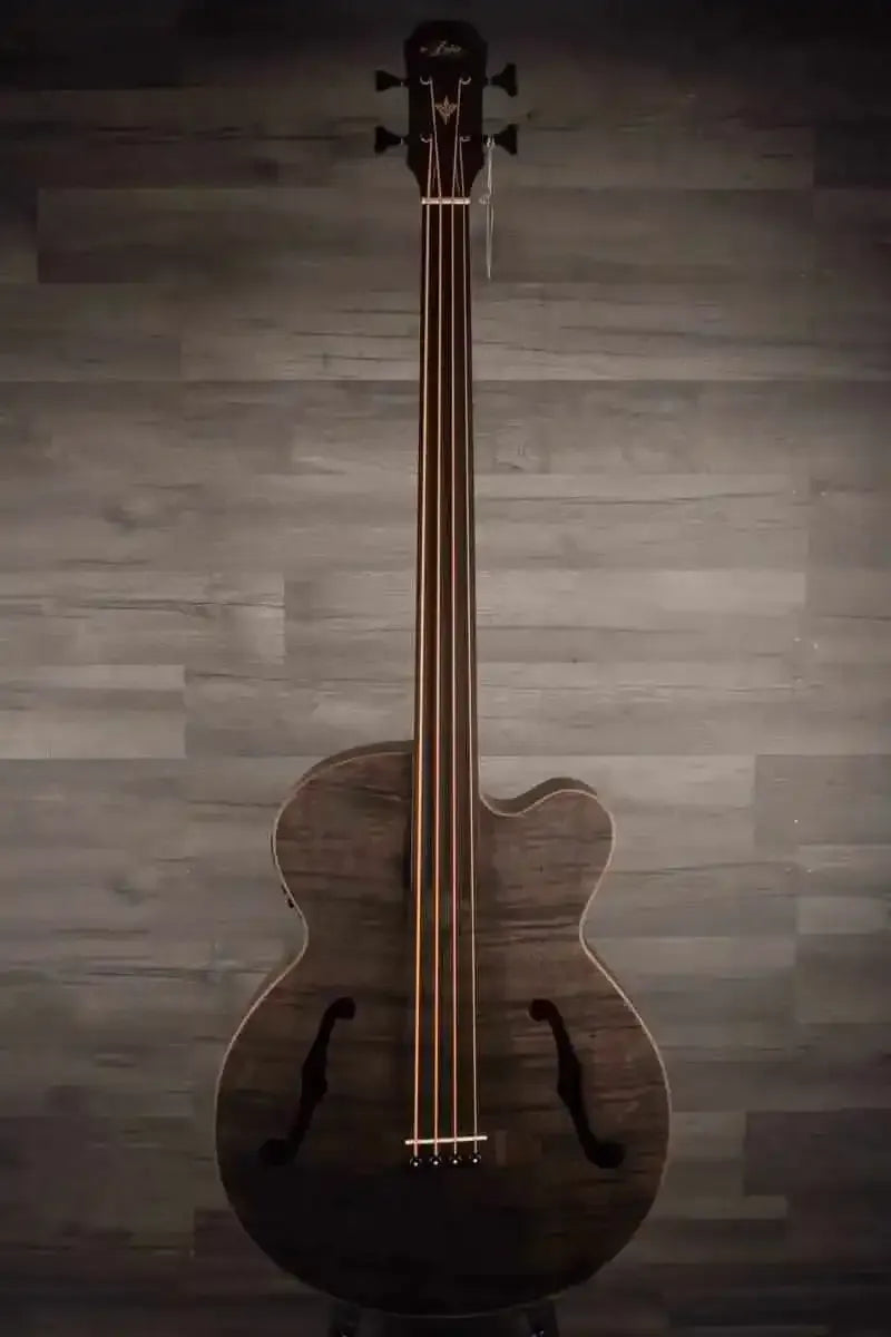 Aria FEB - F2/FL STBK Fretless Electro - Acoustic Bass Guitar