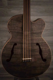 Aria FEB - F2/FL STBK Fretless Electro - Acoustic Bass Guitar