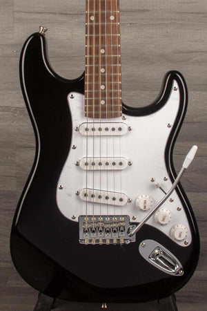 Aria STG Mini Electric Guitar - Black - Set Up by MusicStreet