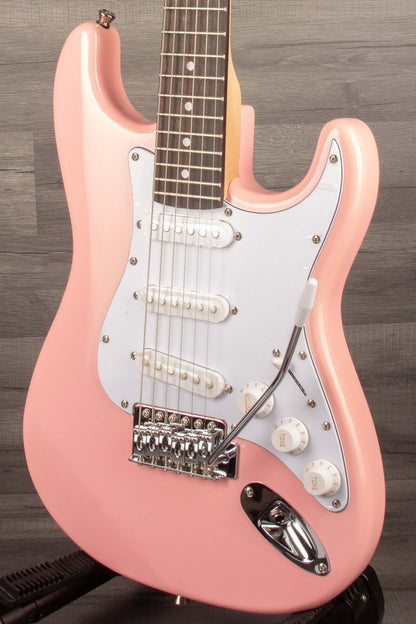 Aria STG Mini Electric Guitar - Pink