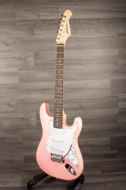 Aria STG Mini Electric Guitar - Pink