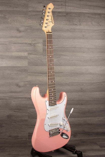 Aria STG Mini Electric Guitar - Pink