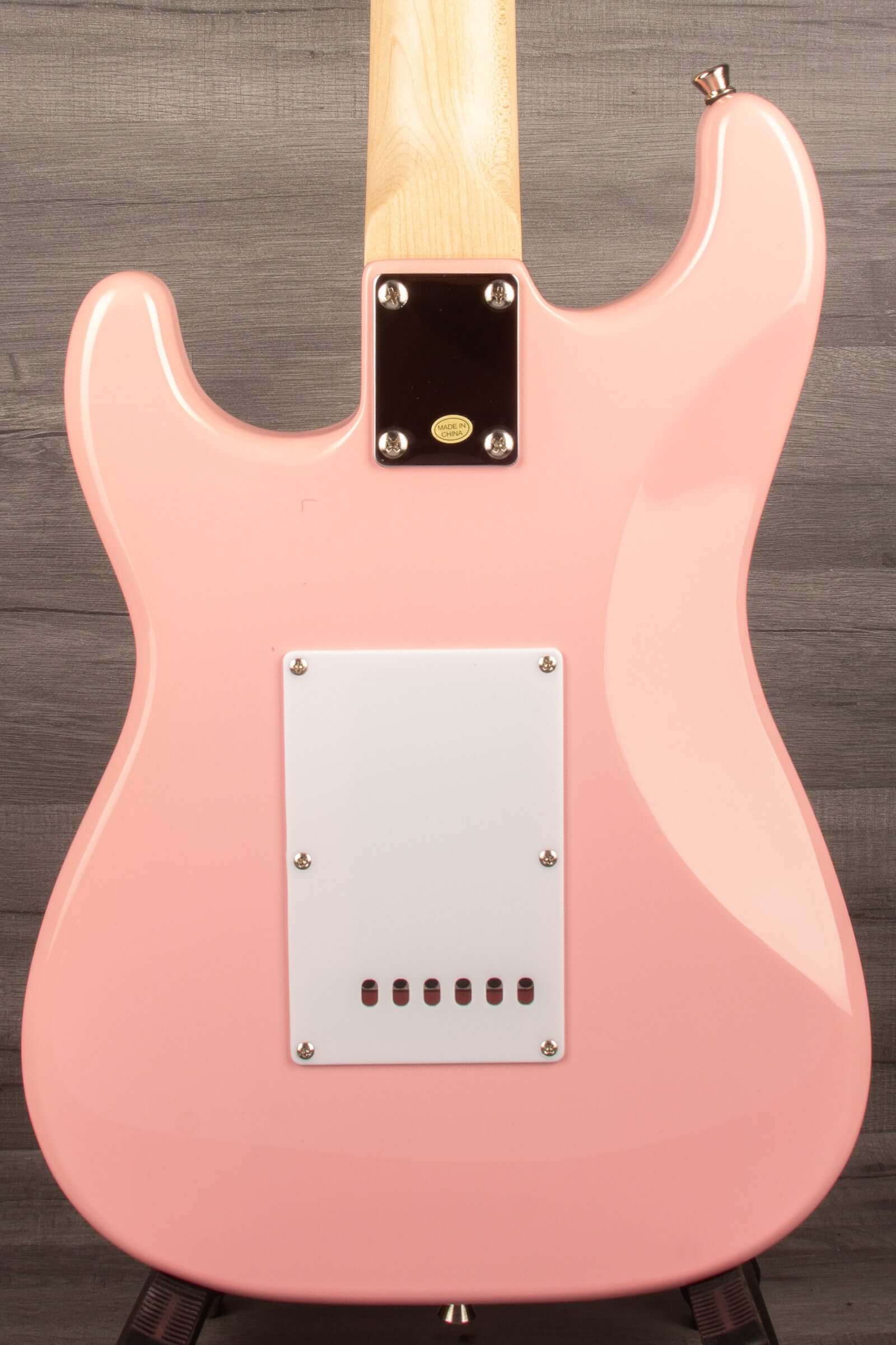 Aria STG Mini Electric Guitar - Pink