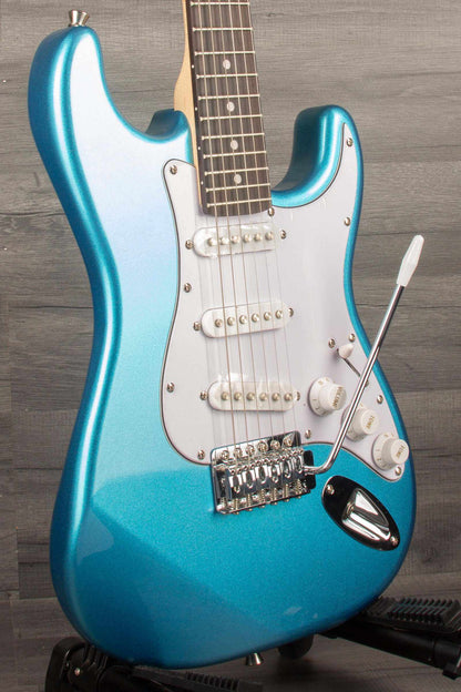 Aria STG Mini Electric Guitar - Metallic Blue
