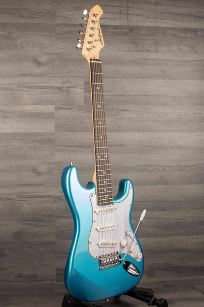 Aria STG Mini Electric Guitar - Metallic Blue
