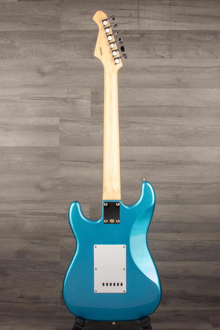 Aria STG Mini Electric Guitar - Metallic Blue