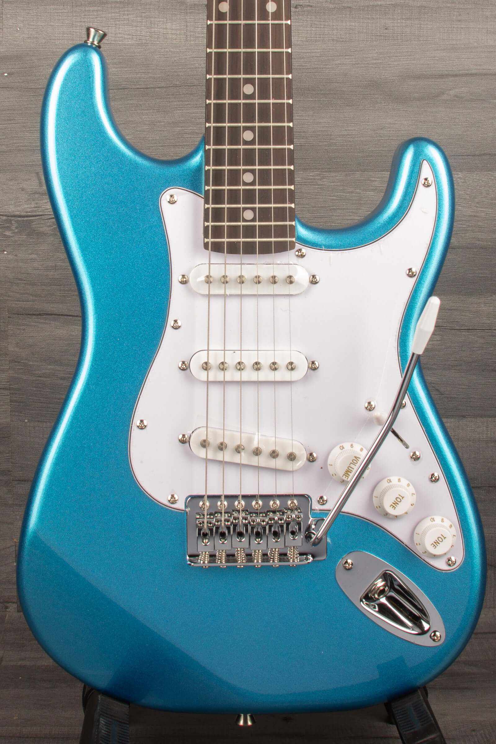 Aria STG Mini Electric Guitar - Metallic Blue