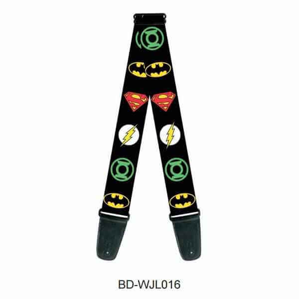 Buckle Down Justice League Super Hero Guitar Strap