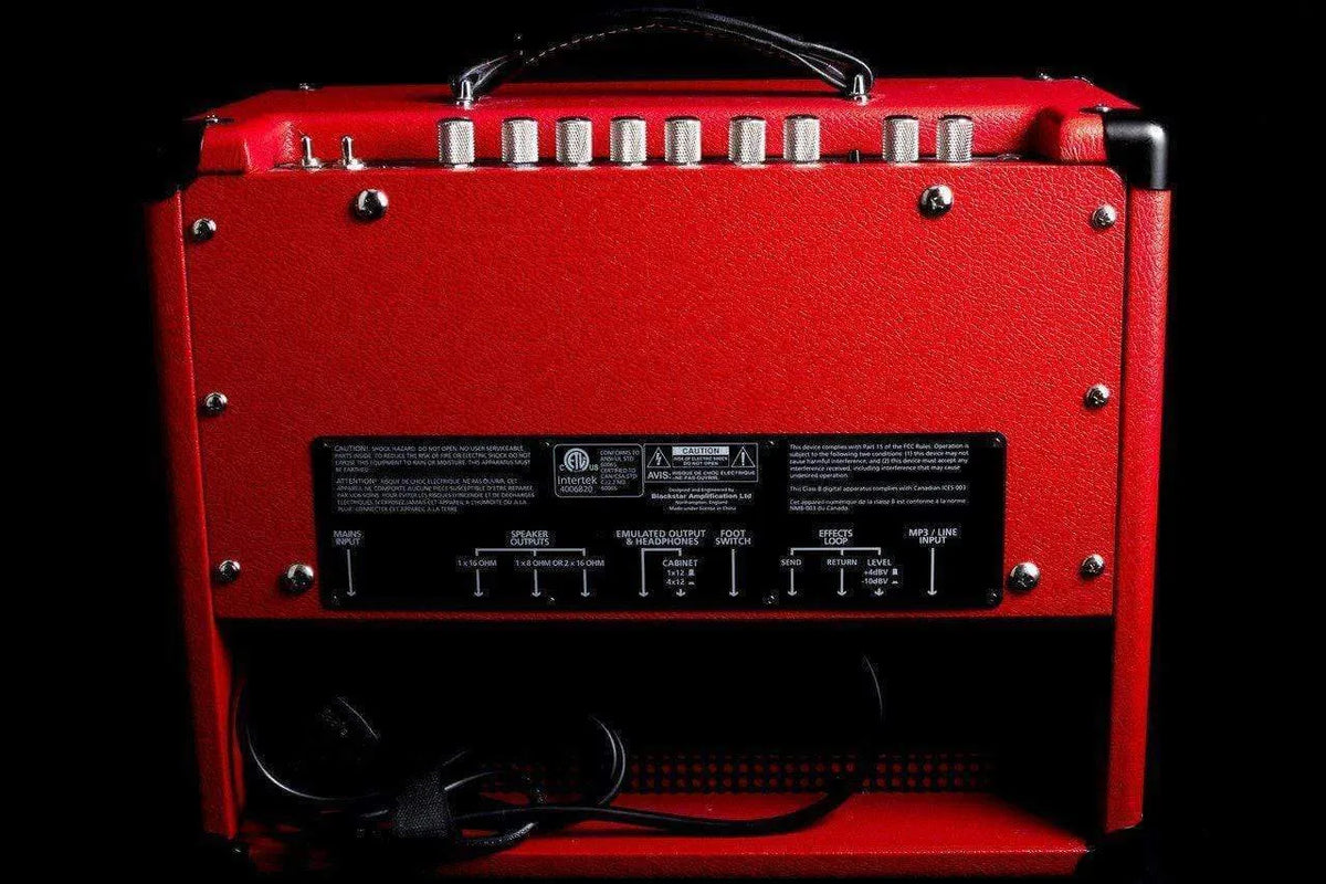 USED - Blackstar Ht5R Combo Limited Edition In Red