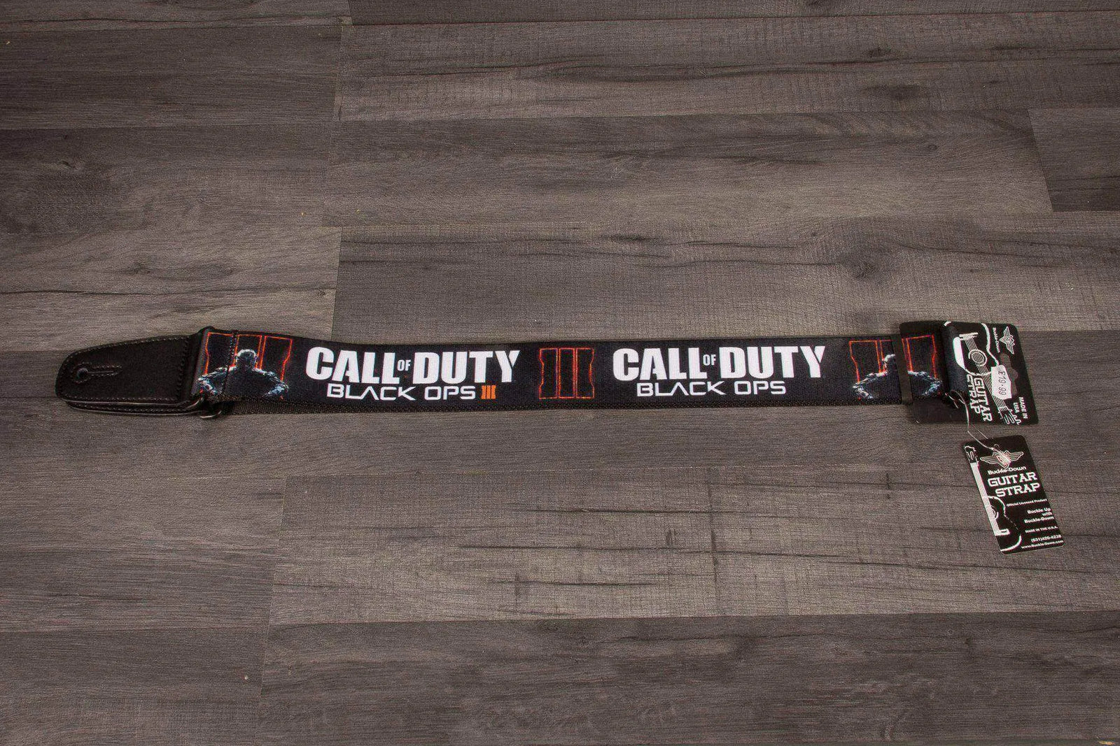 Buckle Down Call Of Duty Game Guitar Strap
