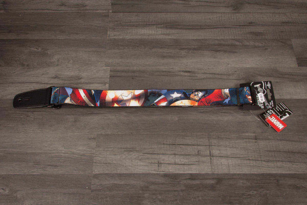 Buckle Down Captain America Guitar Strap