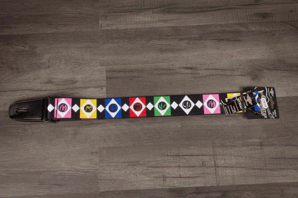 Buckle Down Power Rangers Guitar Strap
