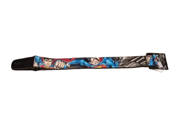 Buckle Down Superman Metropolis Face-Off Guitar Strap