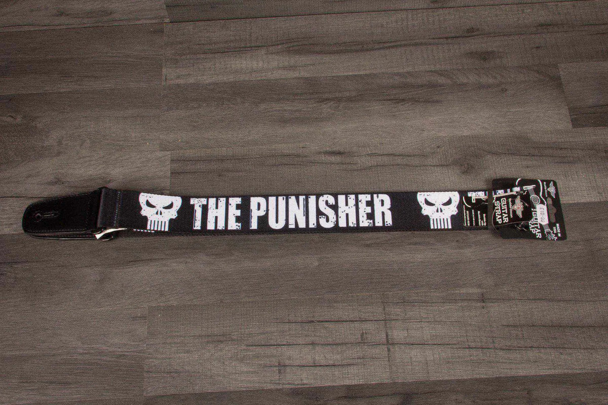 Buckle Down The Punisher Guitar Strap