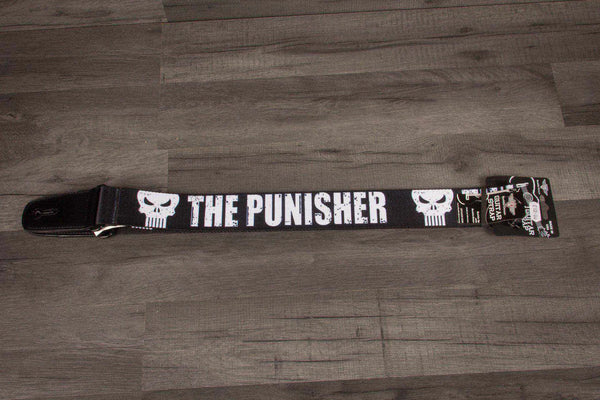 Buckle Down The Punisher Guitar Strap