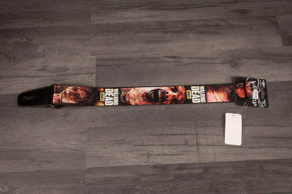Buckle Down The Walking Dead Gruesome Guitar Strap