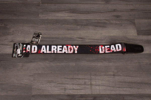 Buckle Down The Walking Dead Guitar Strap