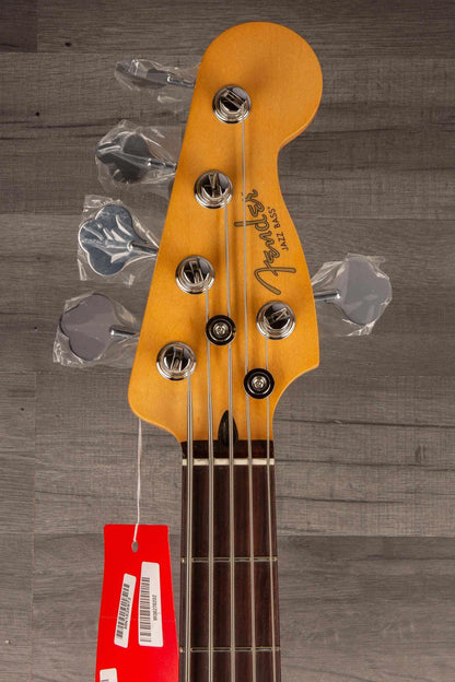 Fender Player II Modified Active Jazz Bass® V, Rosewood Fingerboard, 3 Tone Sunburst
