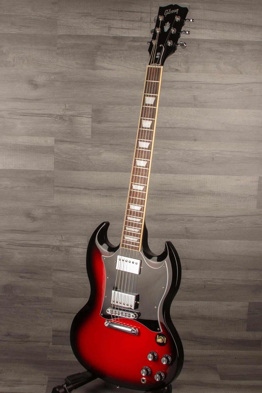 USED - Gibson 2023 SG Standard Cardinal Red burst - MusicStreet