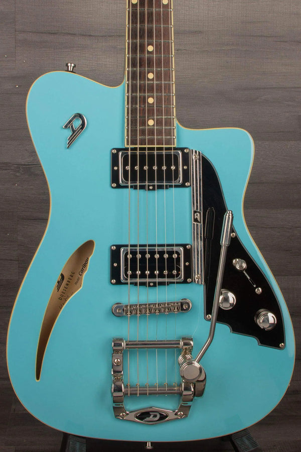 Duesenberg Caribou Electric Guitar - Narvik Blue (With Hard Case)