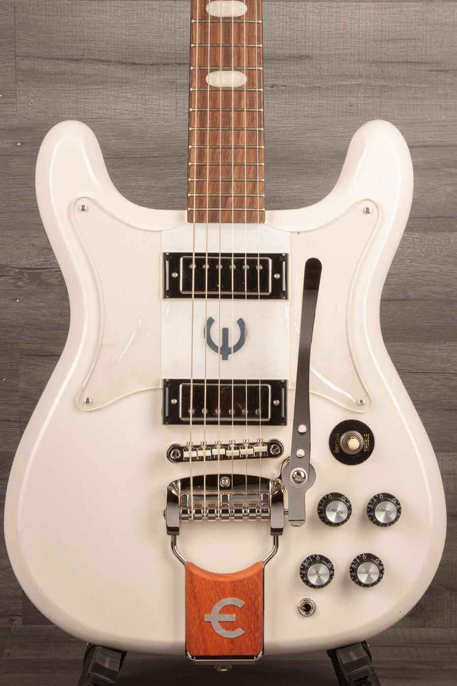Epiphone Crestwood Custom (Tremotone) Polaris White - Electric Guitar