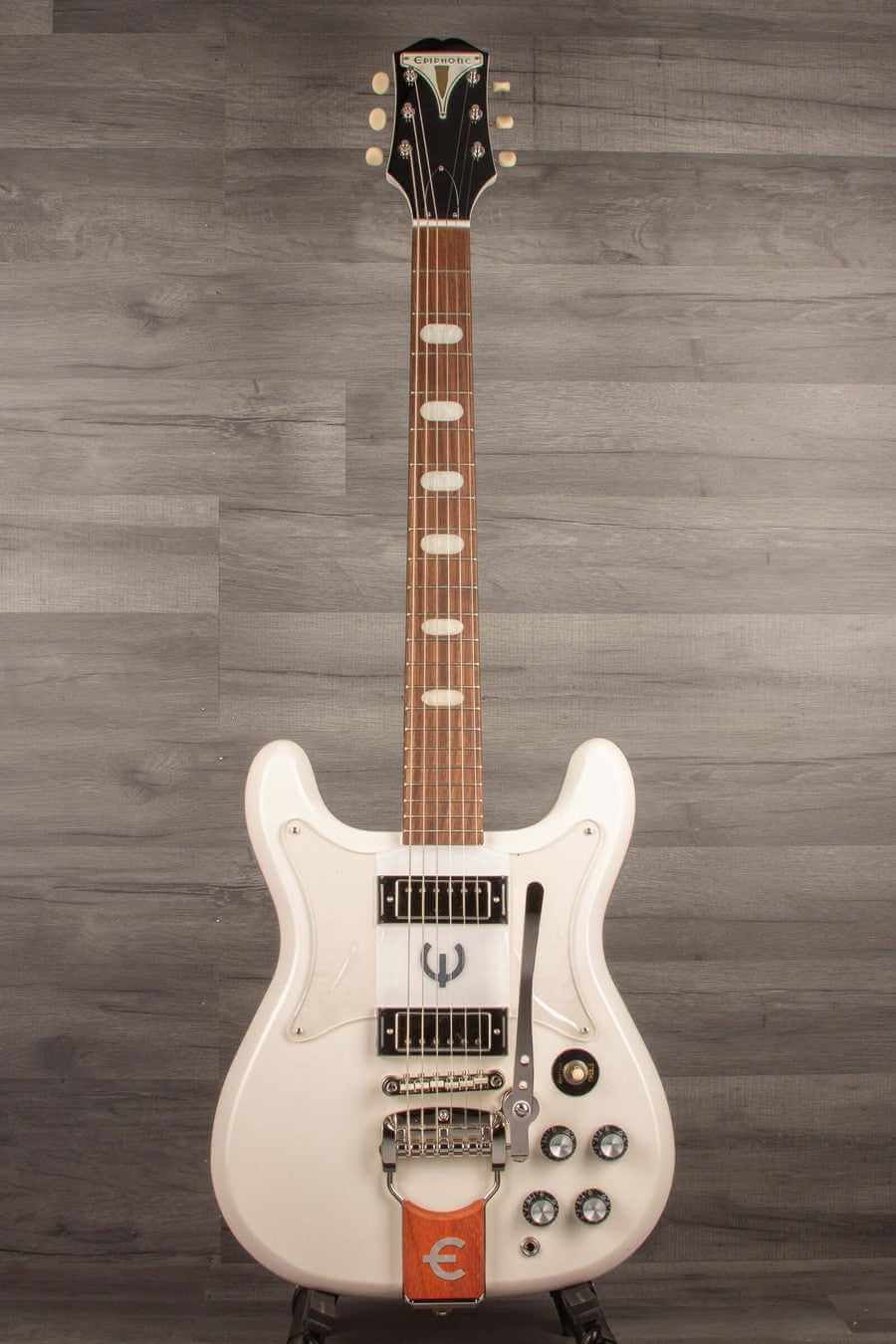 Epiphone Crestwood Custom (Tremotone) Polaris White - Electric Guitar