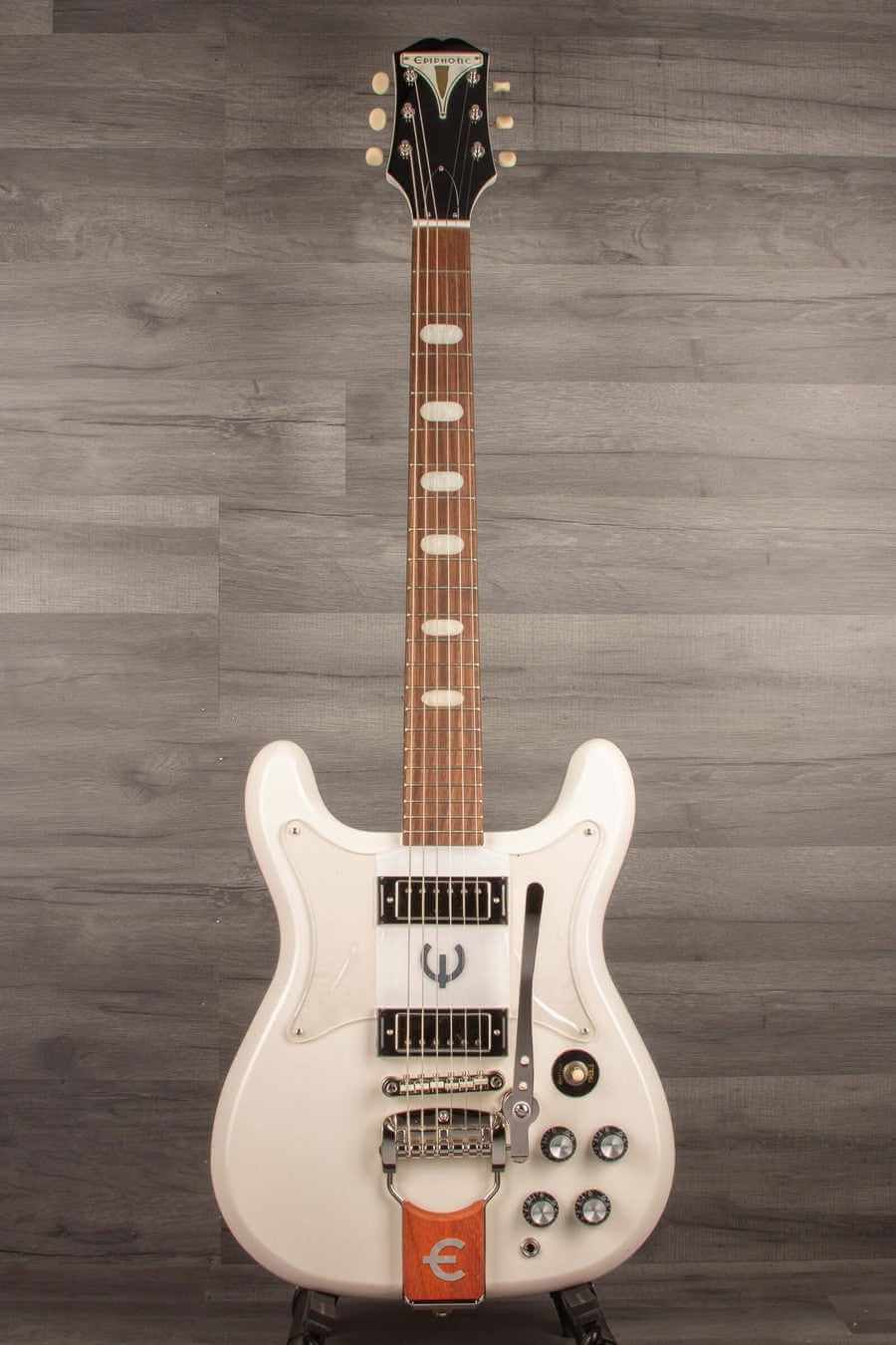 Epiphone - Crestwood Custom (Tremotone) Polaris White