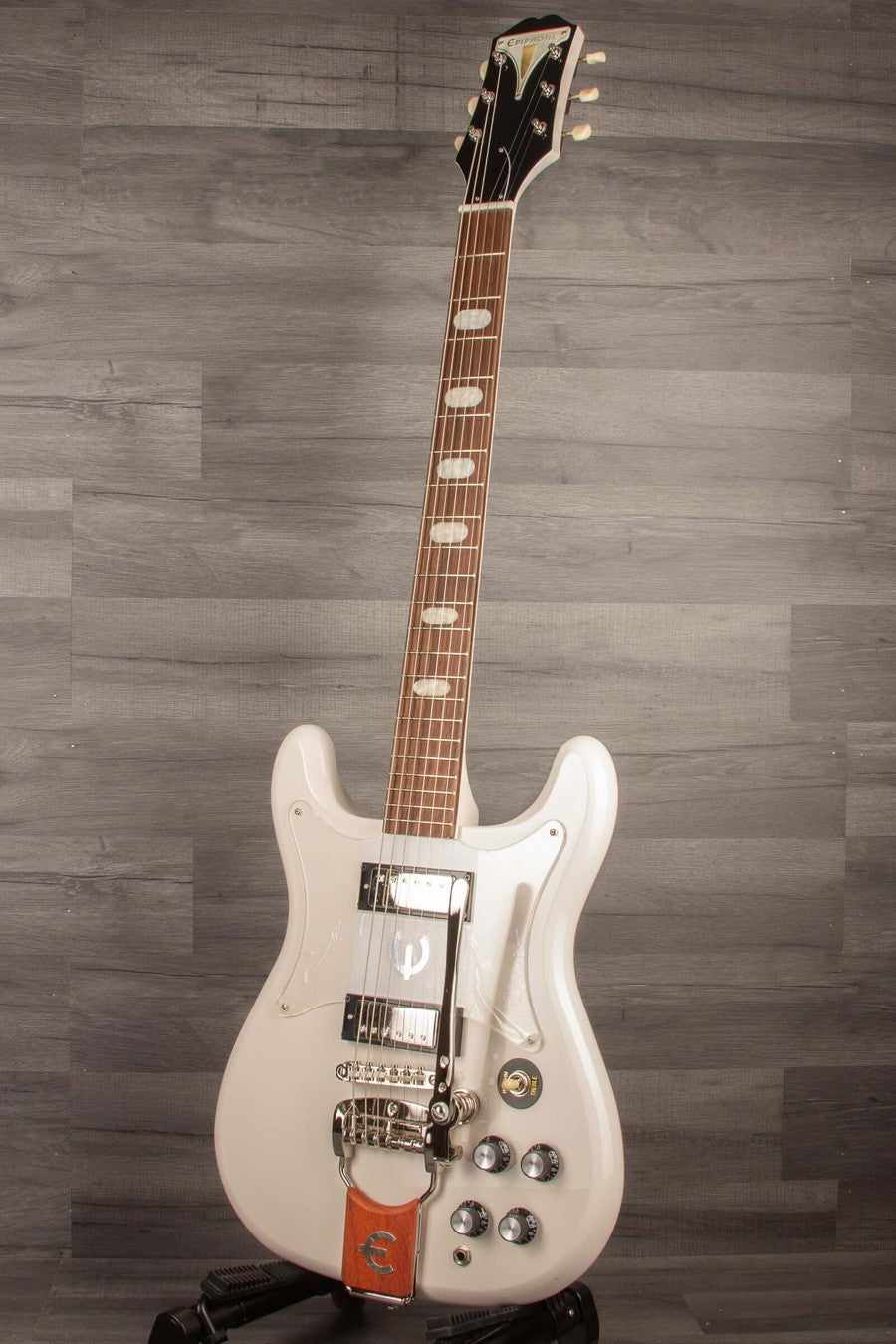 Epiphone - Crestwood Custom (Tremotone) Polaris White