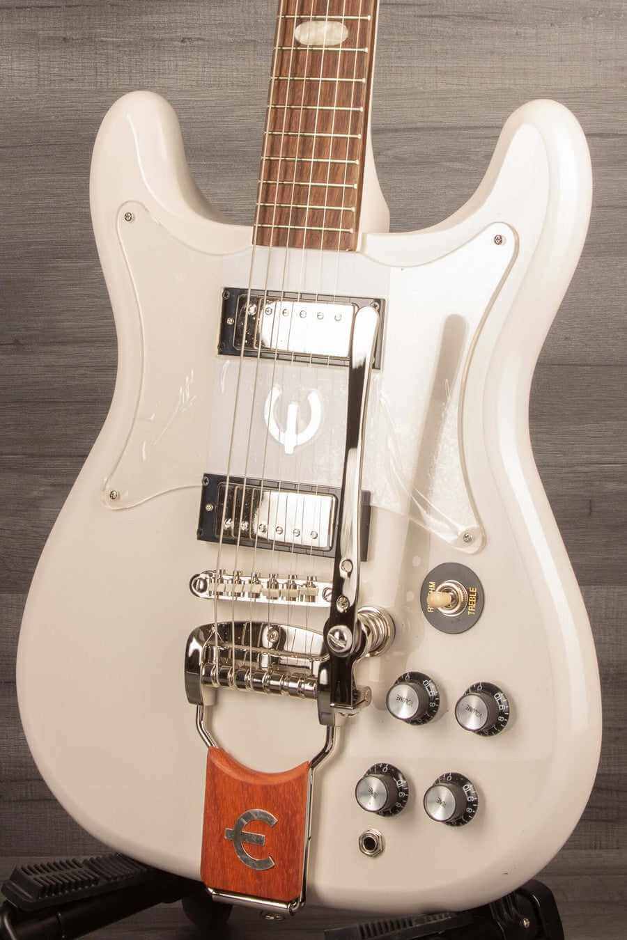 Epiphone Crestwood Custom (Tremotone) Polaris White - Electric Guitar