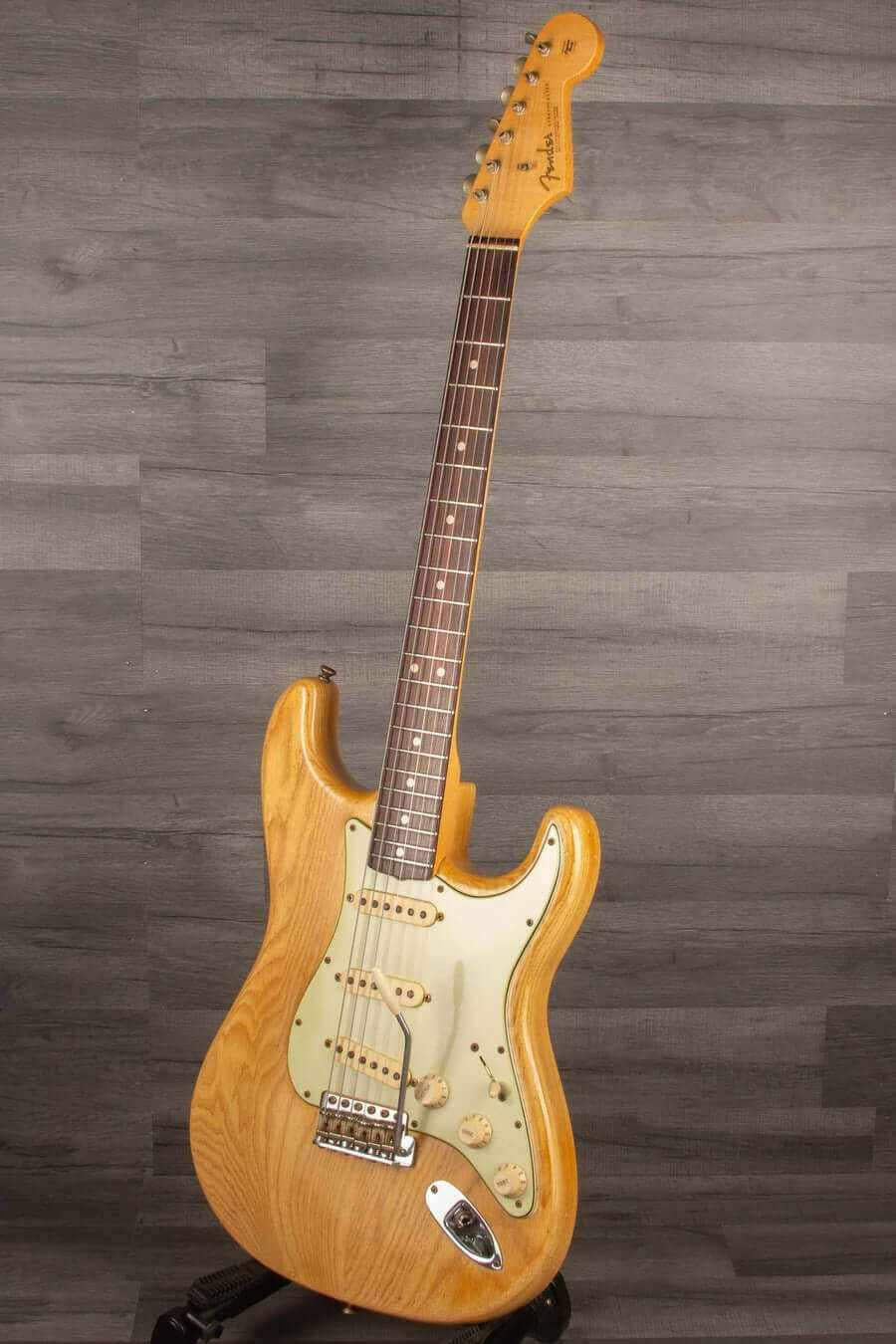 USED - Fender Custom Shop '63 Stratocaster Aged Relic Natural Ash