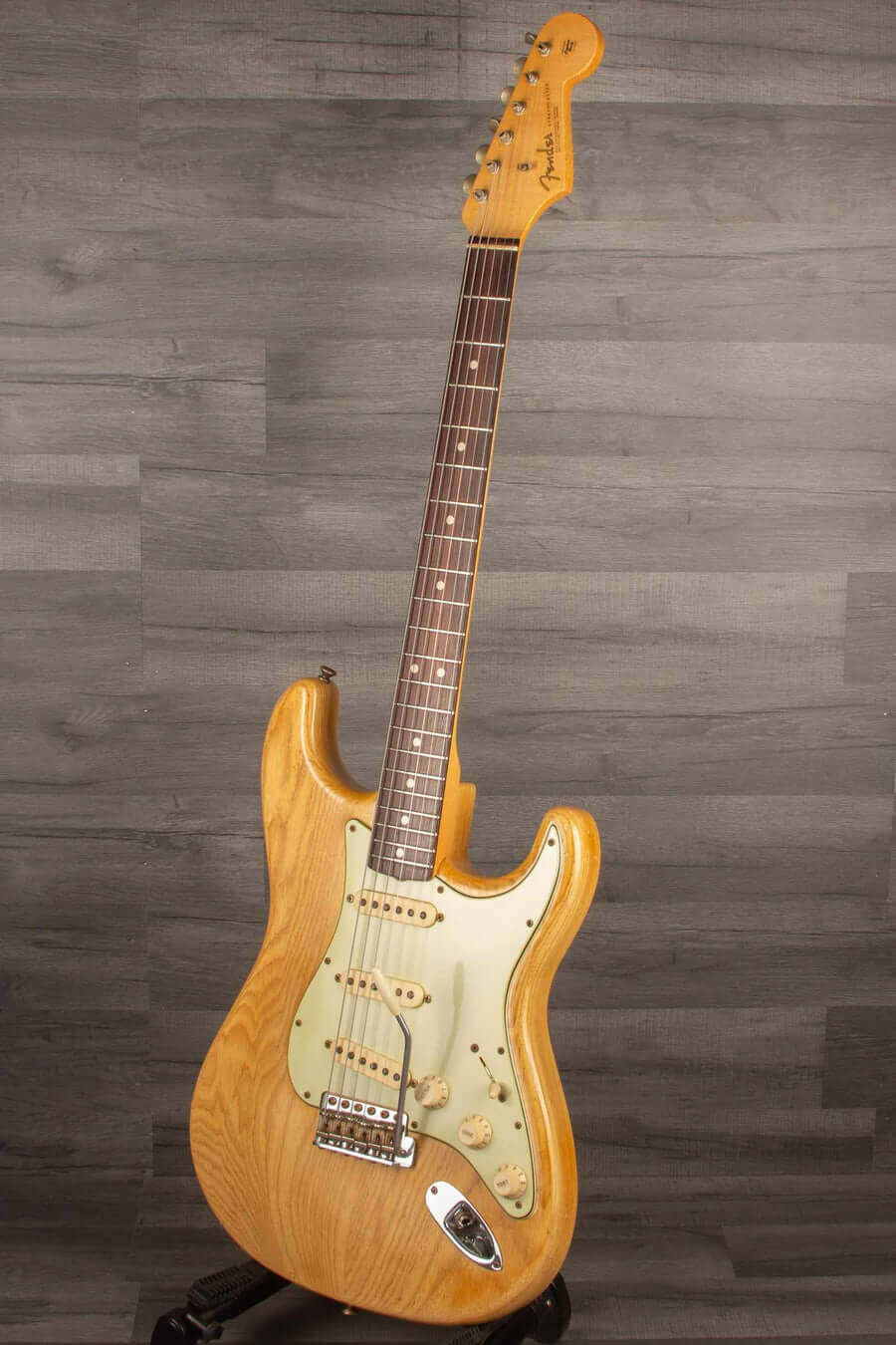 USED - Fender Custom Shop '63 Stratocaster Aged Relic Natural Ash