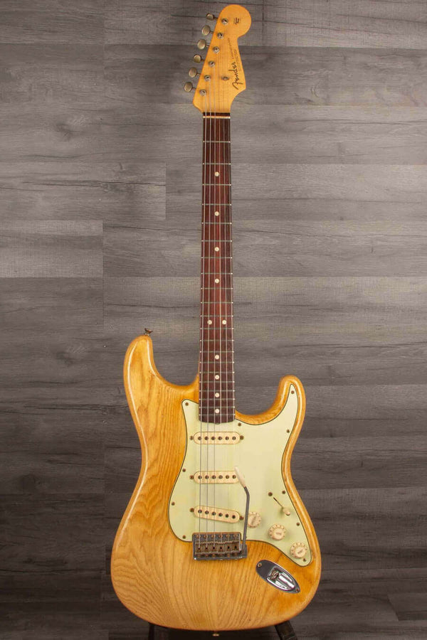USED - Fender Custom Shop '63 Stratocaster Aged Relic Natural Ash