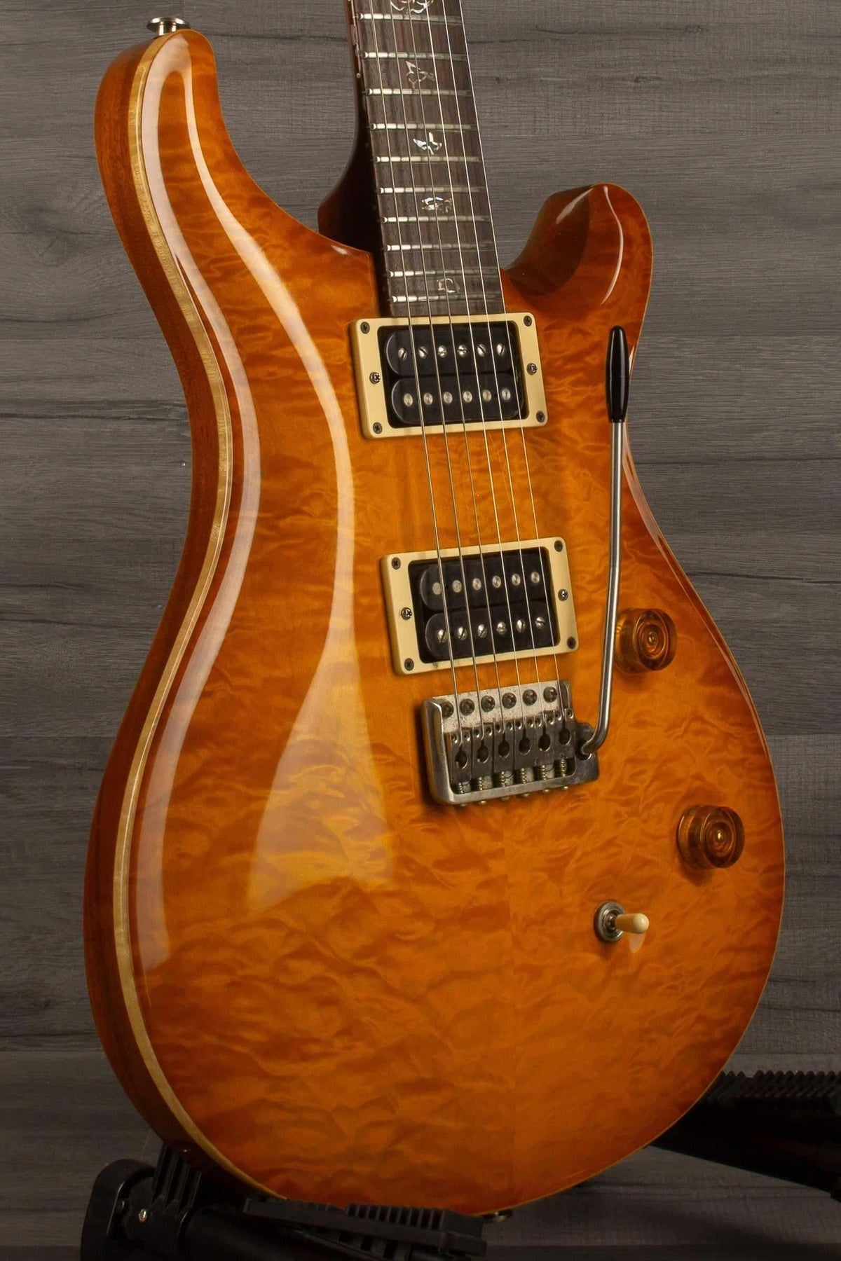 USED - PRS Custom 24 10 Top McCarty sunbuerst (player grade) 2011 guitar with beautiful finish and intricate inlays