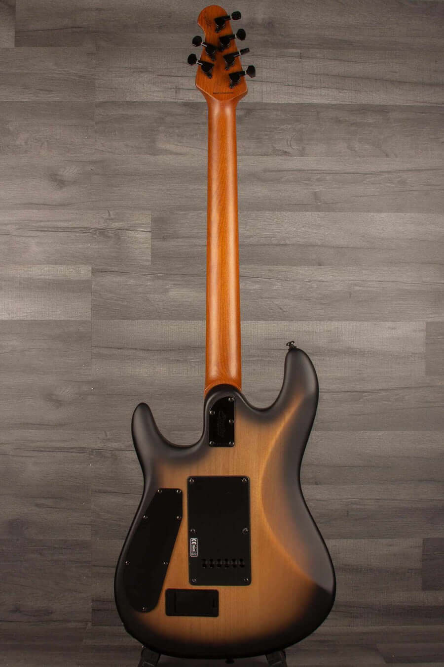 USED Sterling by MusicMan Richardson 6 Cutlass Electric Guitar - Natural Poplar