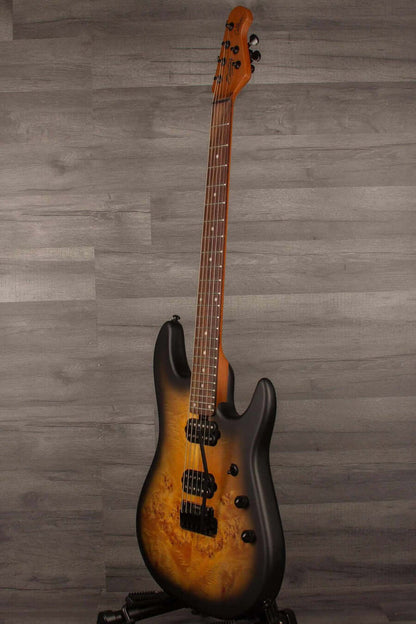 USED Sterling by MusicMan Richardson 6 Cutlass Electric Guitar - Natural Poplar