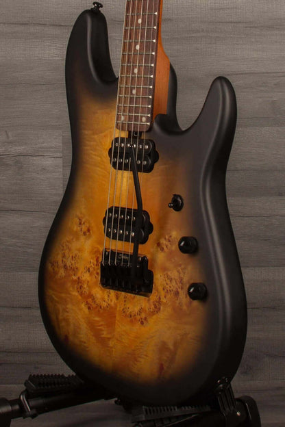 USED Sterling by MusicMan Richardson 6 Cutlass Electric Guitar - Natural Poplar
