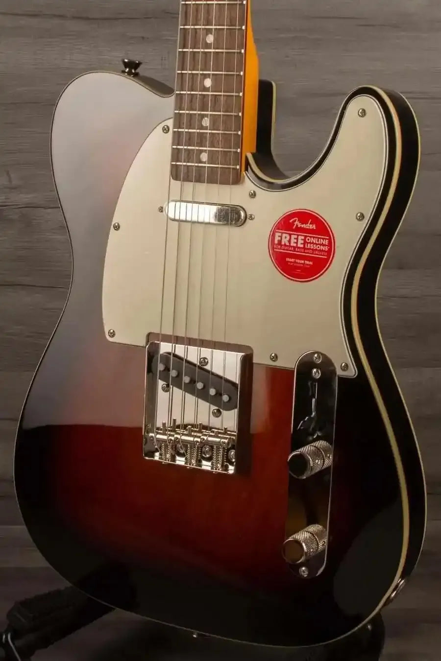 Squier Classic Vibe 60's Telecaster Electric Guitar - 3 tone sunburst - MusicStreet