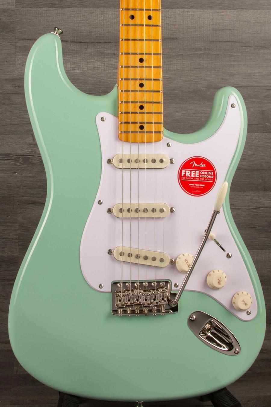 Squier FSR Classic Vibe '50s Stratocaster surf green