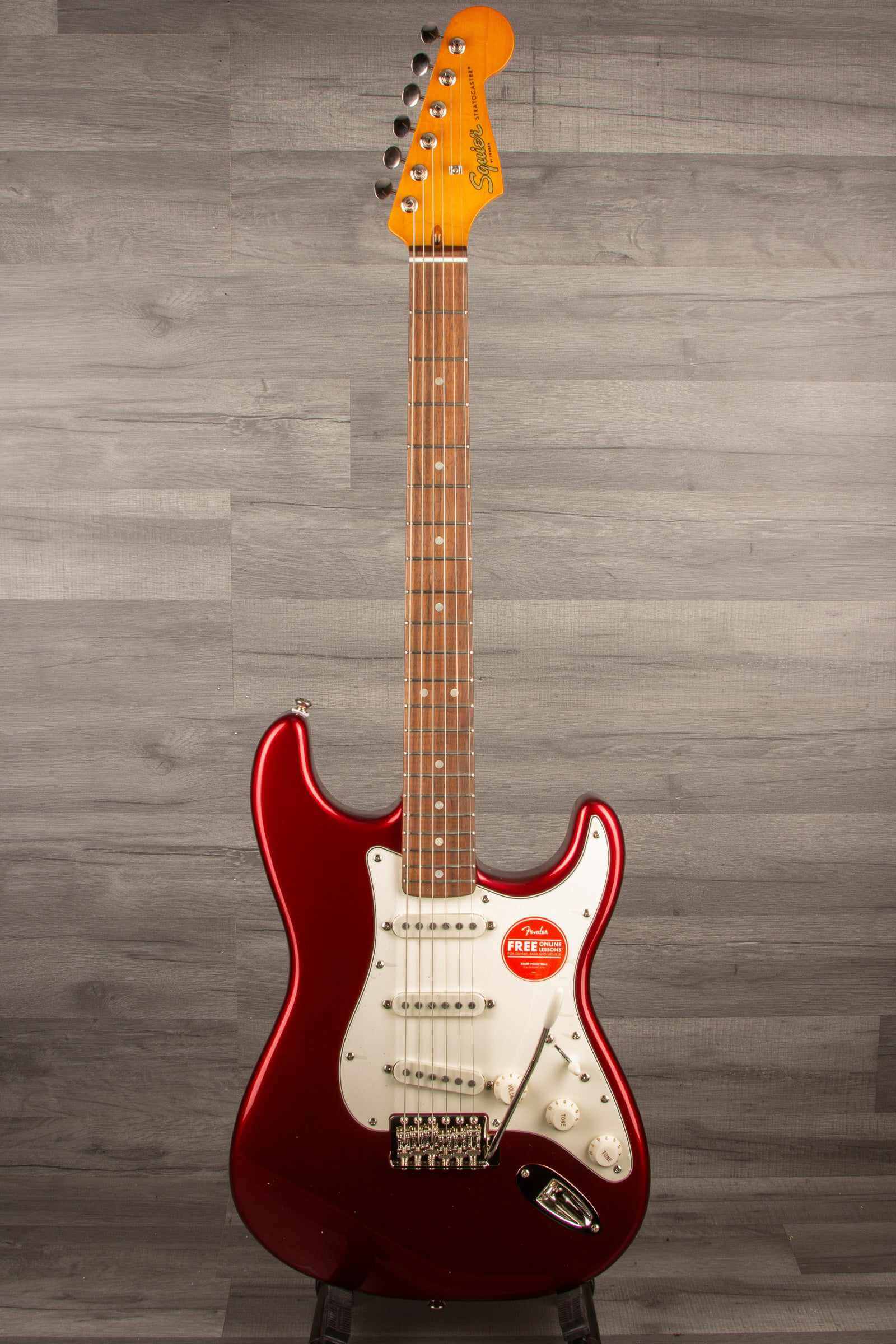 Squier Classic Vibe '60s Stratocaster Electric Guitar - Candy Apple Red
