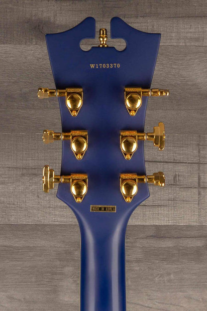 Used - D'Angelico Deluxe 175 Matte Royal Blue